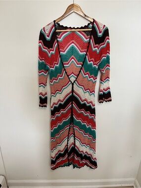 Missoni Chevron Knit Cardigan